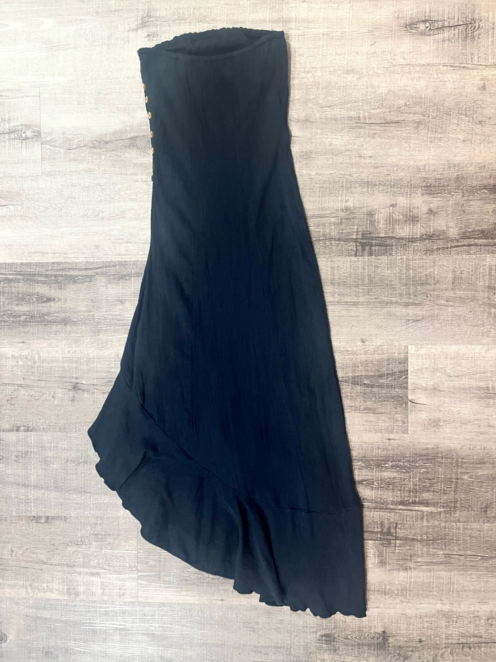 FREE PEOPLE Made Me Blush Midi Dress in Black - Picture 7 of 10